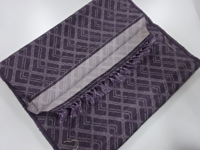 アンティーク　正絹　紬　着尺反物